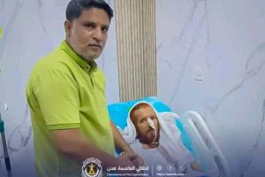 انتقالي العاصمة عدن يطمئن على الحالة الصحية لعميد الأسرى الجنوبيين أحمد المرقشي