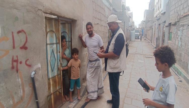 إحصاء لحج يواصل المسح الميداني لمشروع ميزانية الأسرة في الحوطة