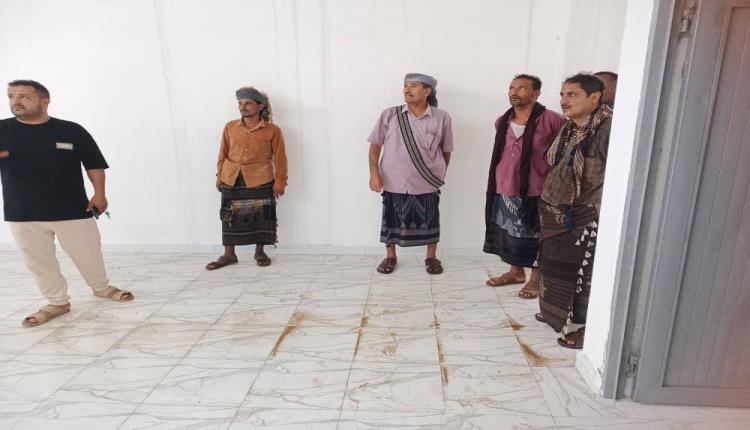 مدير عام أحور ومدير التربية يستقبلان الفريق الهندسي لمتابعة سير العمل في مجمع الزهراء التعليمي
