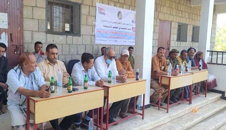 انتقالي الحصين ينظم محاضرة توعوية عن مخاطر المخدرات وانعكاساتها على التعليم