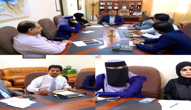 نائب وزير الإعلام والثقافة والسياحة  يلتقي مديري مكاتب الإعلام في عدن وأبين ولحج والضالع