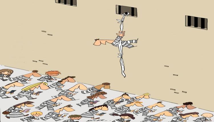 الحدث بالكاريكاتير:الهروب من سجن إلى سجن أكبر "إدمان مواقع التواصل الاجتماعى"