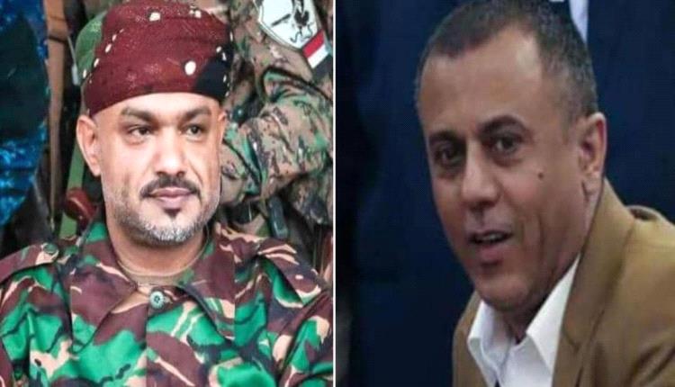 العميد حيدره السيد يعزي العميد وسيم العمري بوفاة والدته