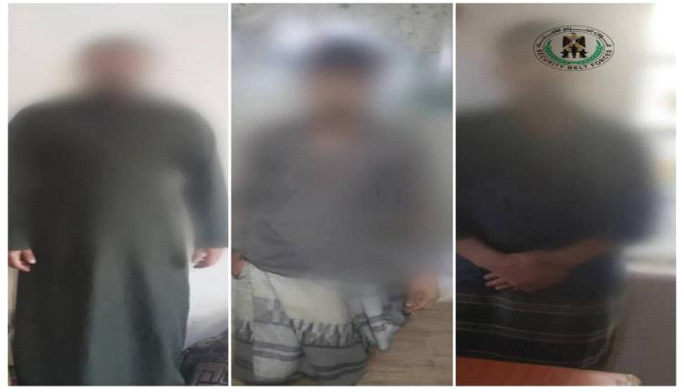قوات الحزام الأمني بالعاصمة عدن تلقي القبض على عدد من المطلوبين ومواد مخدرة وسلاح