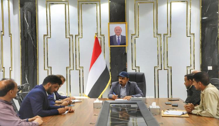 محافظ حضرموت يبحث مع وفد المفوضية السامية لحقوق الإنسان سُبل تعزيز التعاون المشترك