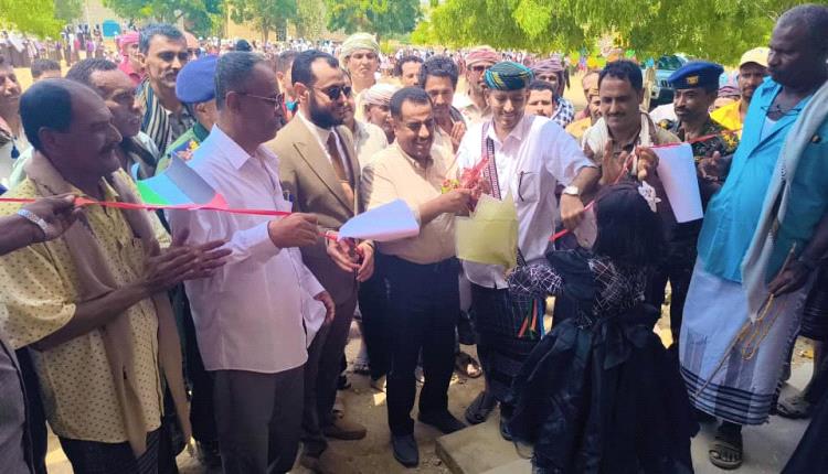 رئيس انتقالي أحور والسلطة المحلية يفتتحان مجمع الزهراء التربوي للبنات بعد إعادة تأهيله
