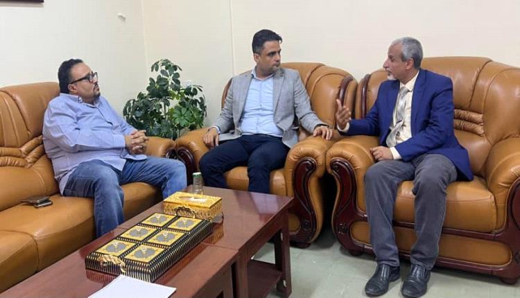 عدن..العاقل والشبحي يتفقان على تعزيز الشراكة الإعلامية والصحية