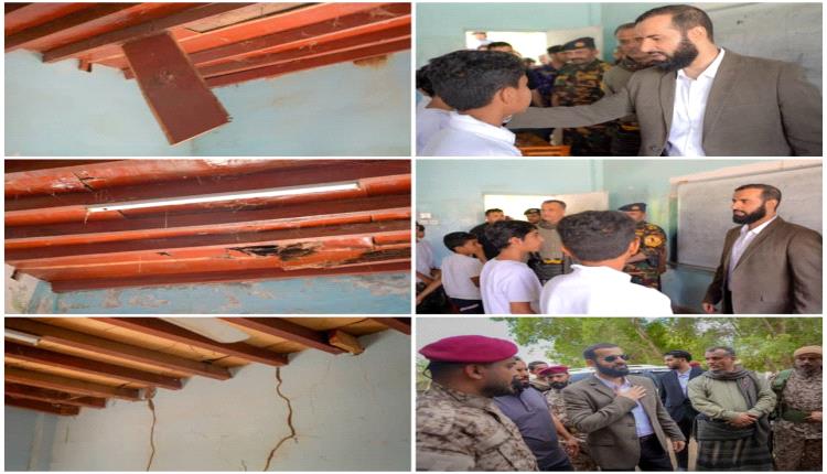 محافظ أبين يتفقد مجمع سمية أم عمار بخنفر ويؤكد إعادة تأهيله