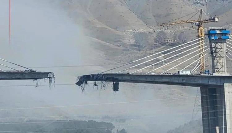 جسر B1 في كرج غرب طهران يتعرض لهجوم أميركي إسرائيلي