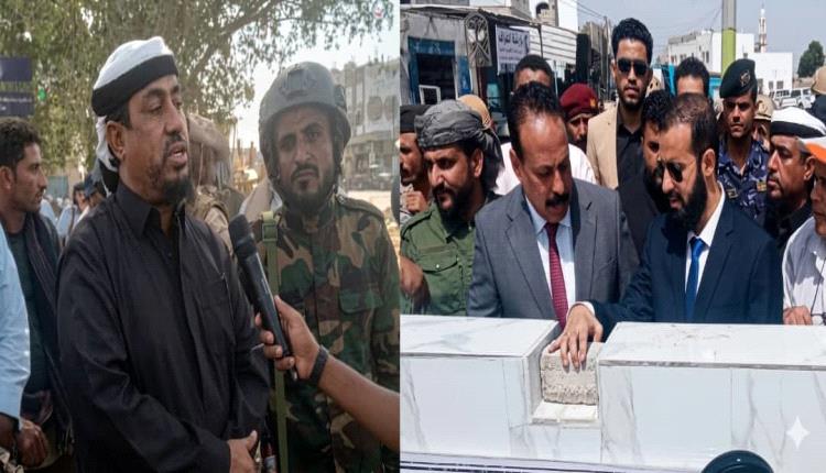 تدشين مشروع صيانة وإعادة تأهيل طريق جعار – الحصن – باتيس بطول 17.4 كلم