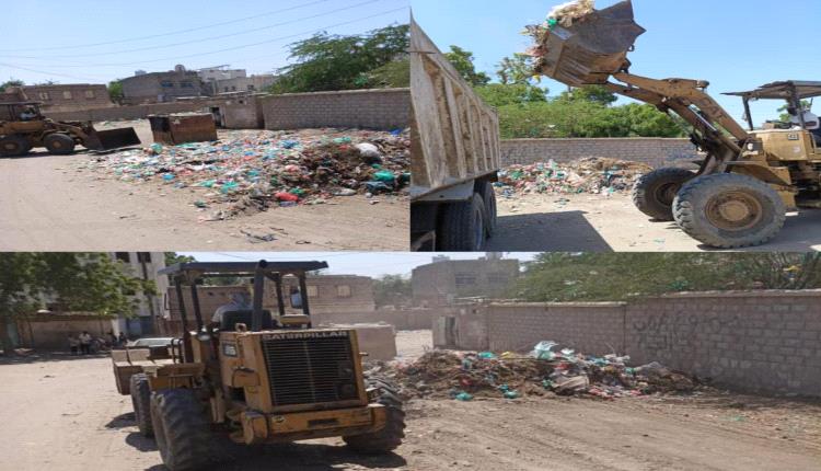 لليوم الثالث على التوالي..استمرار حملة النظافة الشاملة التي ينفذها صندوق النظافة والتحسين خنفر