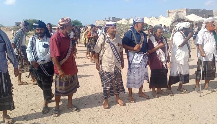 وكيل محافظة أبين يشارك في مسند قبلي بين قبيلتي آل يسلم وآل فداعره في أجواء من المحبة والأخوة