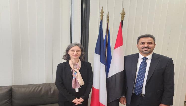 الرياض : *محافظ لحج يلتقي السفيرة الفرنسية لمناقشة آفاق التعاون التنموي والإغاثي للمحافظة