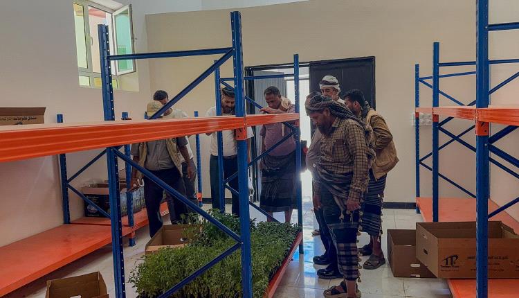 فريق من هيئة البحوث الزراعية ينفذ زيارة ميدانية لبنك البذور المجتمعية في الحد بلحج