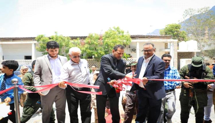 محافظ عدن يفتتح المبنى الجديد للسلطة المحلية بمديرية التواهي