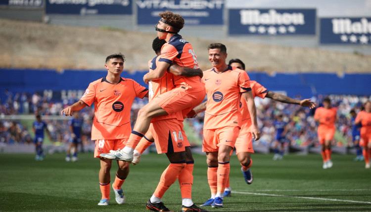 انتصار مقنع لـ برشلونة بثنائية أمام خيتافي يعزز صدارته في الليغا