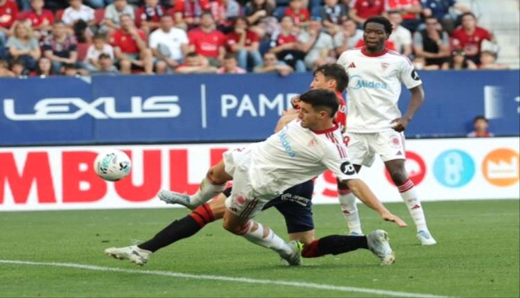 خسارة قاتلة لإشبيلية أمام أوساسونا تُعقّد مهمته في صراع البقاء بالدوري الإسباني