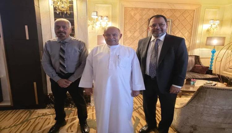 الخنبشي والكاف يناقشان أوضاع الكهرباء في حضرموت والمحافظات المحررة وسبل تحسين الخدمة