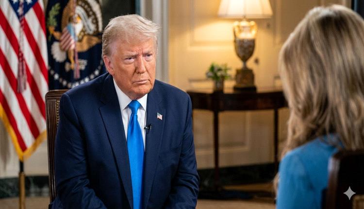 ترامب ينفي اتهامات خطيرة خلال مقابلة متوترة مع برنامج "60 دقيقة" ويهاجم مقدمة البرنامج