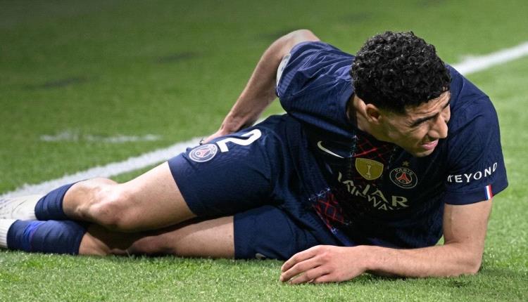 ​ضربة موجعة لباريس.. إصابة حكيمي تنهي آمال مشاركته في قمة "أليانز أرينا"