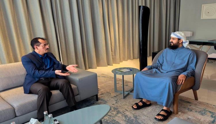 المحرّمي يناقش مع وزير الدفاع رفع الجاهزية وتوحيد القوات وتطوير منظومة التأهيل