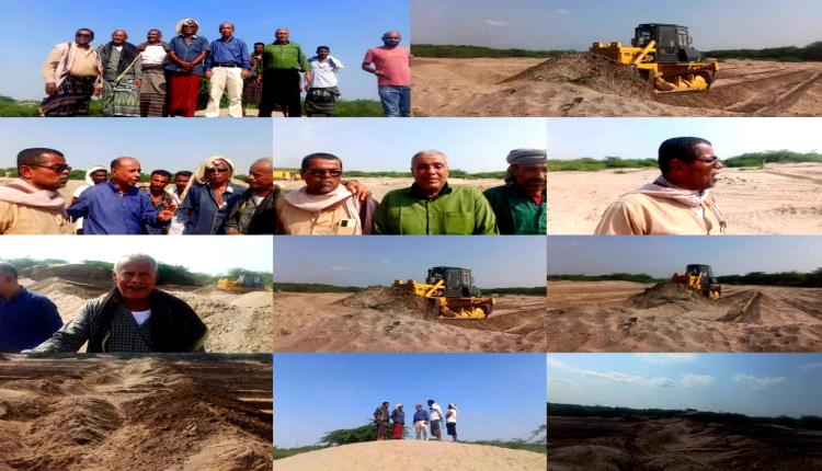 برعاية محافظ أبين الدكتور مختار الرباش..الشدادي والهيثمي يدشنان إعادة تأهيل “عقمة السمة” بزنجبار لري 10 آلاف فدان من مياه السيول