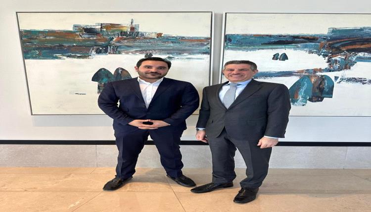 السفير الأمريكي يبحث مع السلطان نواف العفيفي آفاق دعم السلام والمسار السياسي الجنوبي