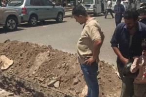 تنفيذ أعمال ميدانية لتعزيز خدمات المياه في مديرية صيرة