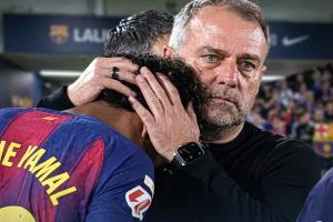 صدمة مزدوجة في برشلونة.. إصابة خطيرة لـ لامين يامال تهدد نهاية الموسم والمونديال