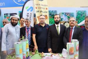 وزارة الزراعة تشارك فعاليات المعرض الأول للمنتجات والصناعات الوطنية تحت شعار