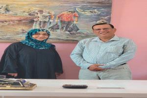 عميد كلية الضالع بجامعة عدن يهنئ مدير عام مكتب الثقافة ويبحث تعزيز الأنشطة الطلابية