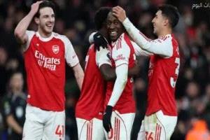 أرسنال يخطف فوزًا قاتلًا أمام سبورتنج لشبونة في ذهاب ربع نهائي الأبطال