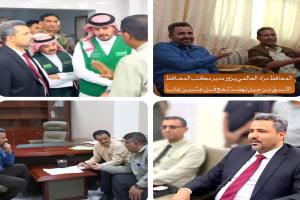 لحج.. أسبوع من حراك اللقاءات التنموية والميدانية المكثفة للمحافظ 