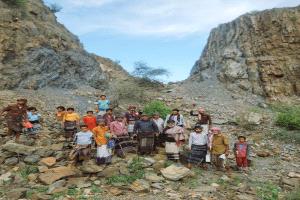 ​رئيس انتقالي سرار يتفقد مشروع طريق 