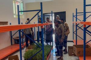 فريق من هيئة البحوث الزراعية ينفذ زيارة ميدانية لبنك البذور المجتمعية في الحد بلحج