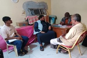 مدير مكتب الأوقاف والإرشاد بخنفر يزور جمعية التفوق لرعاية وتأهيل اليتيم