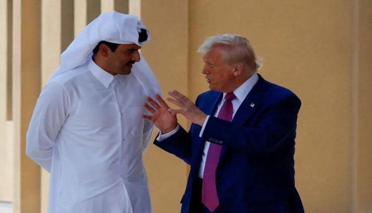 أمير قطر وترمب يبحثان جهود خفض التصعيد الإقليمي ومستقبل الملاحة في مضيق هرمز