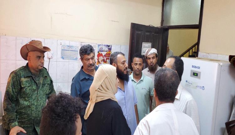 برعاية السلطة المحلية ومكتب الصحة بالعاصمة عدن .. تدشين مخيم طبي مجاني للعيون في مديرية التواهي