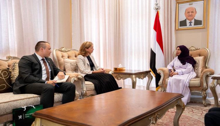 وزيرة الخارجية تبحث مع سفيرة النرويج تعزيز التعاون ودعم الجهود الإنسانية