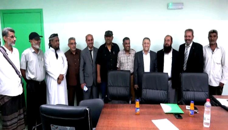 بحضور أمين عام محلي أبين.. تم إجراء الاستلام والتسليم لرئيس هيئة مستشفى الرازي الجديد
