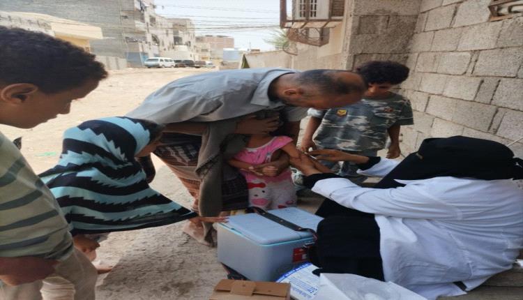انطلاق الحملة الاستثنائية المصغرة للتحصين ضد مرض الحصبة في مديرية الشيخ عثمان