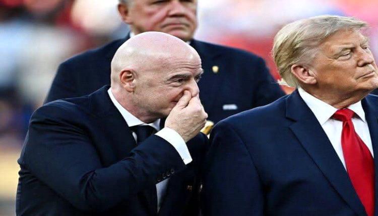 تصريح مفاجئ من ترامب يدعم مستقبل إنفانتينو مع فيفا