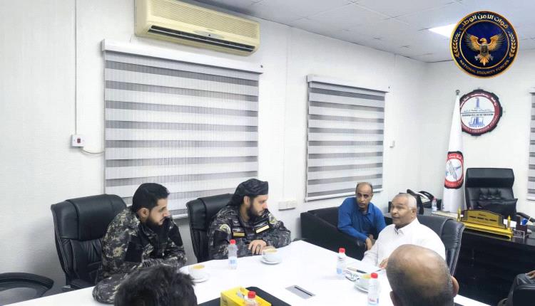 قائد قوات أمن المنشآت ومدير مصافي عدن يبحثان تعزيز إجراءات تأمين المصفاة
