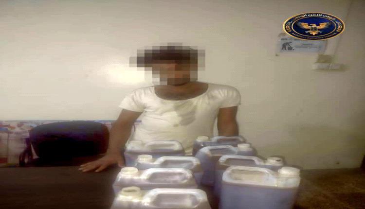 قوات الأمن الوطني بلحج تضبط معملا لتصنيع العسل المغشوش