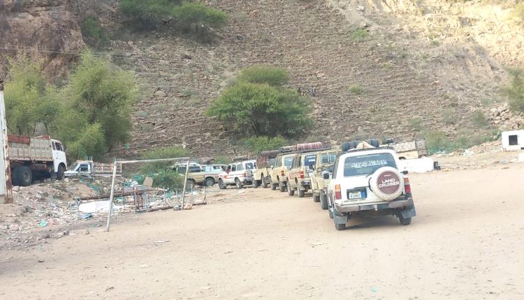 ازمة غاز خانقة في مديرية سرار بيافع.