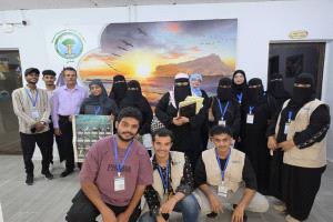 ورشة عمل بيئية في اليوم العالمي للشباب