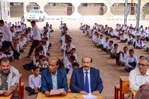 تدشين العام الدراسي الجديد في شبوة وسط انتظام 155 ألف طالب وطالبة في 724 مدرسة