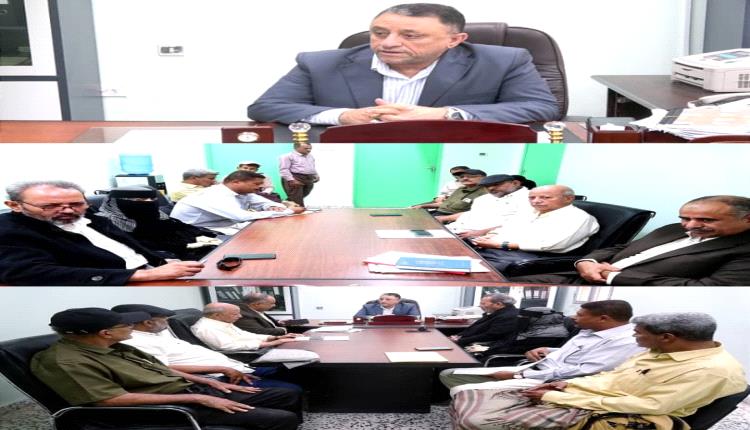 بحضور نائب المحافظ الأمين العام للمجلس المحلي عقد اجتماع مجلس الهيئة الإدارية الإستشارية لهيئة مستشفى الرازي العام م/أبين