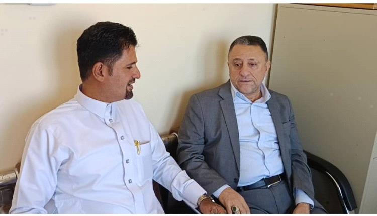 الحامد يناقش مع مدير عام إعلام أبين التحضير لمؤتمر الإعلام والتنمية في محافظة أبين