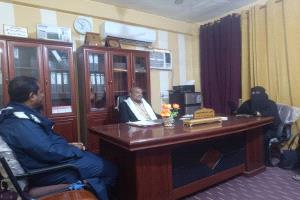 وكيل محافظة أبين ومدير عام الخدمة المدنية يطّلعان على انتظام الدوام في مكاتب خنفر خلال شهر رمضان